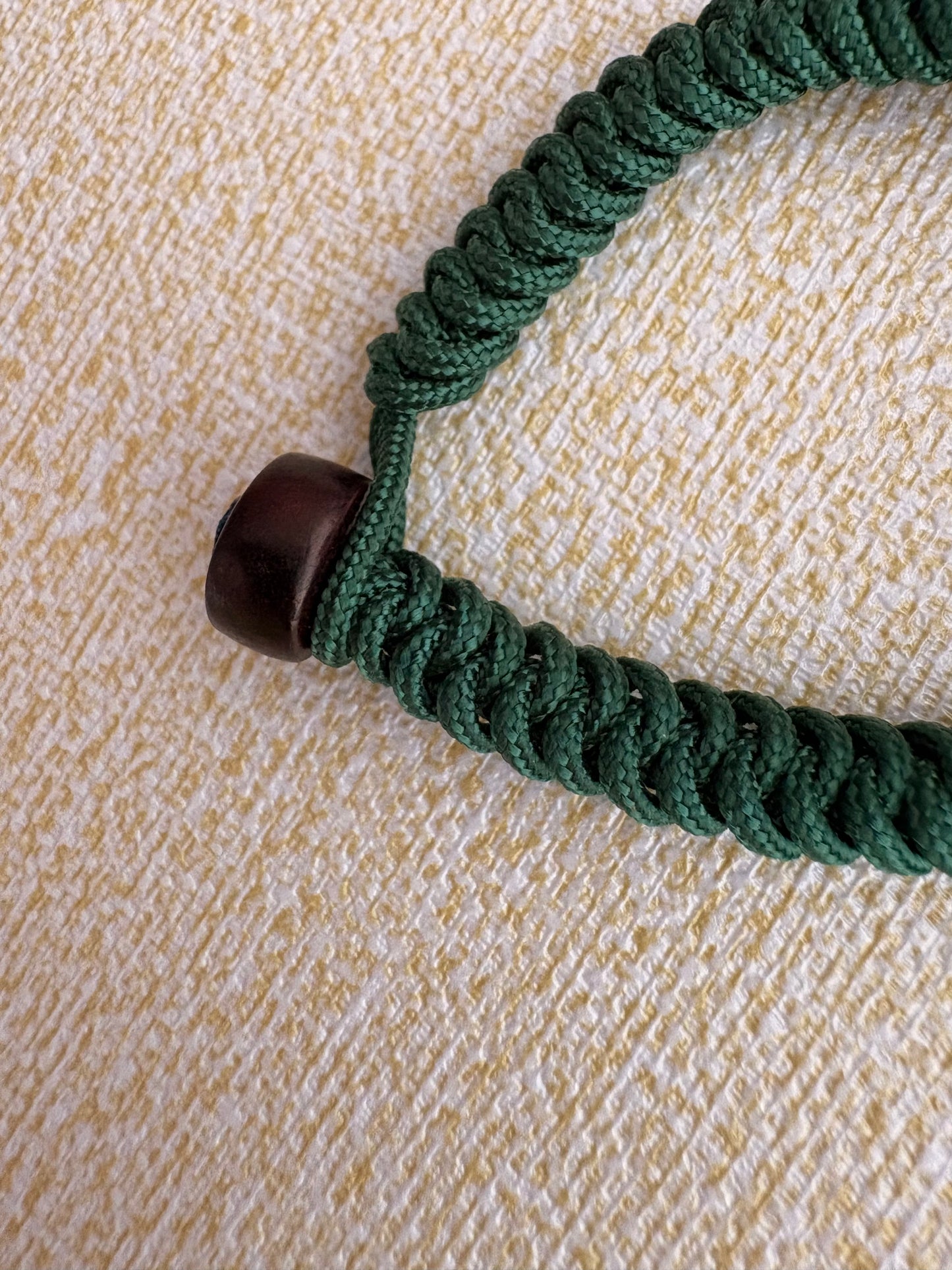 Damaru Charm with Green Tara Thangka in Tibetan Green