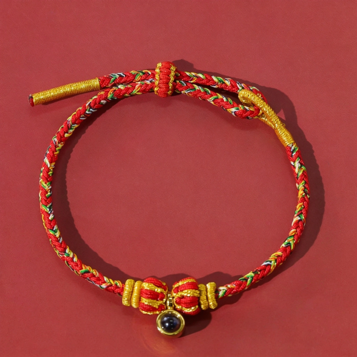 Zodiac Guardian Buddha Tibetan Style Braided Bracelet