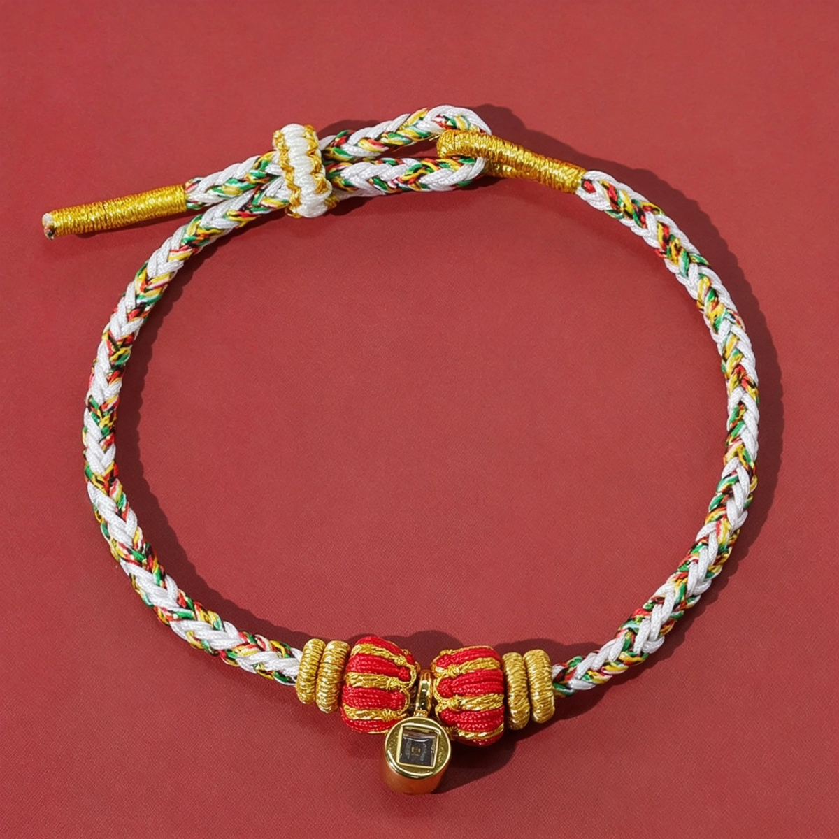 Zodiac Guardian Buddha Tibetan Style Braided Bracelet