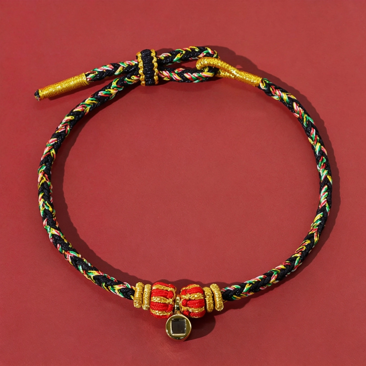 Zodiac Guardian Buddha Tibetan Style Braided Bracelet