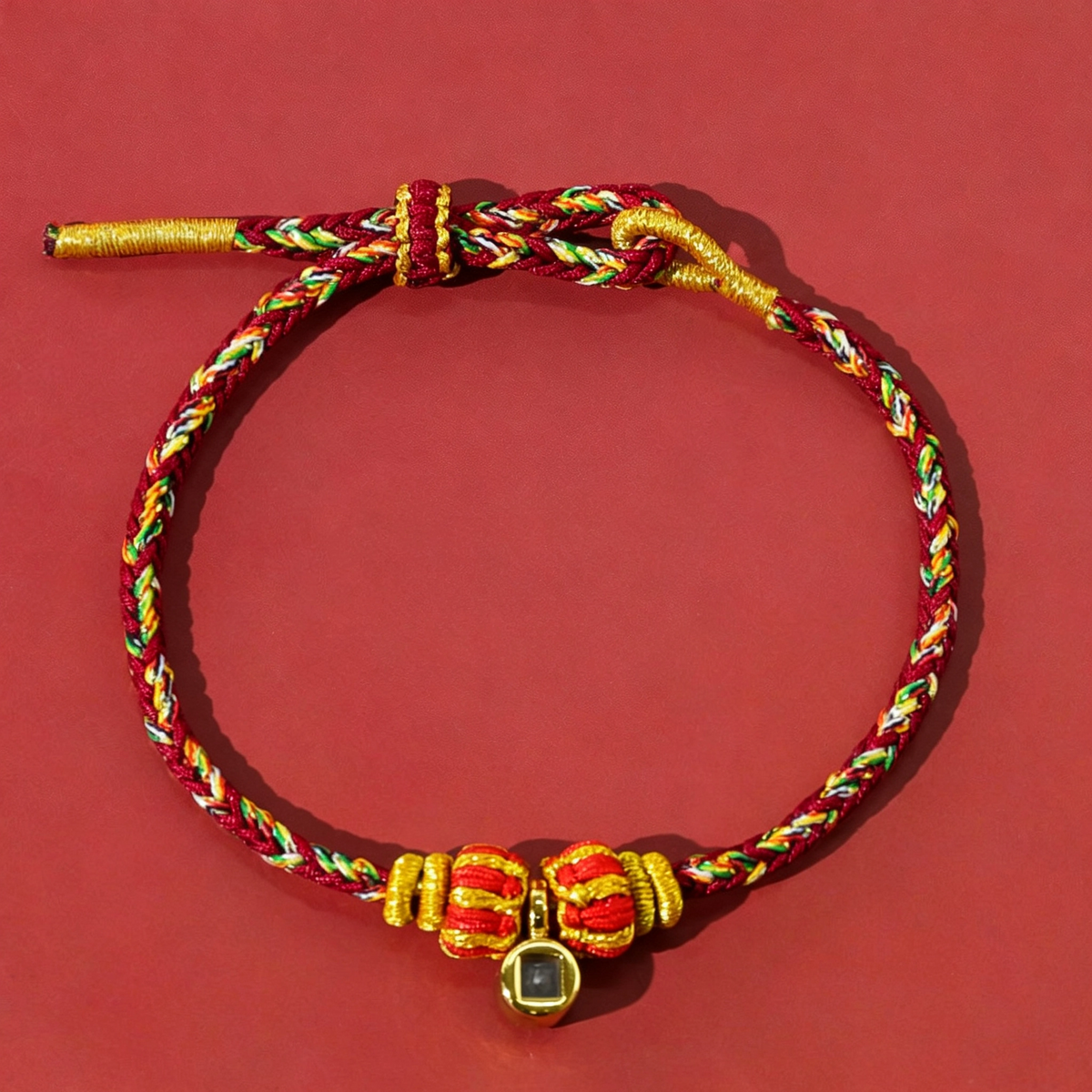 Zodiac Guardian Buddha Tibetan Style Braided Bracelet