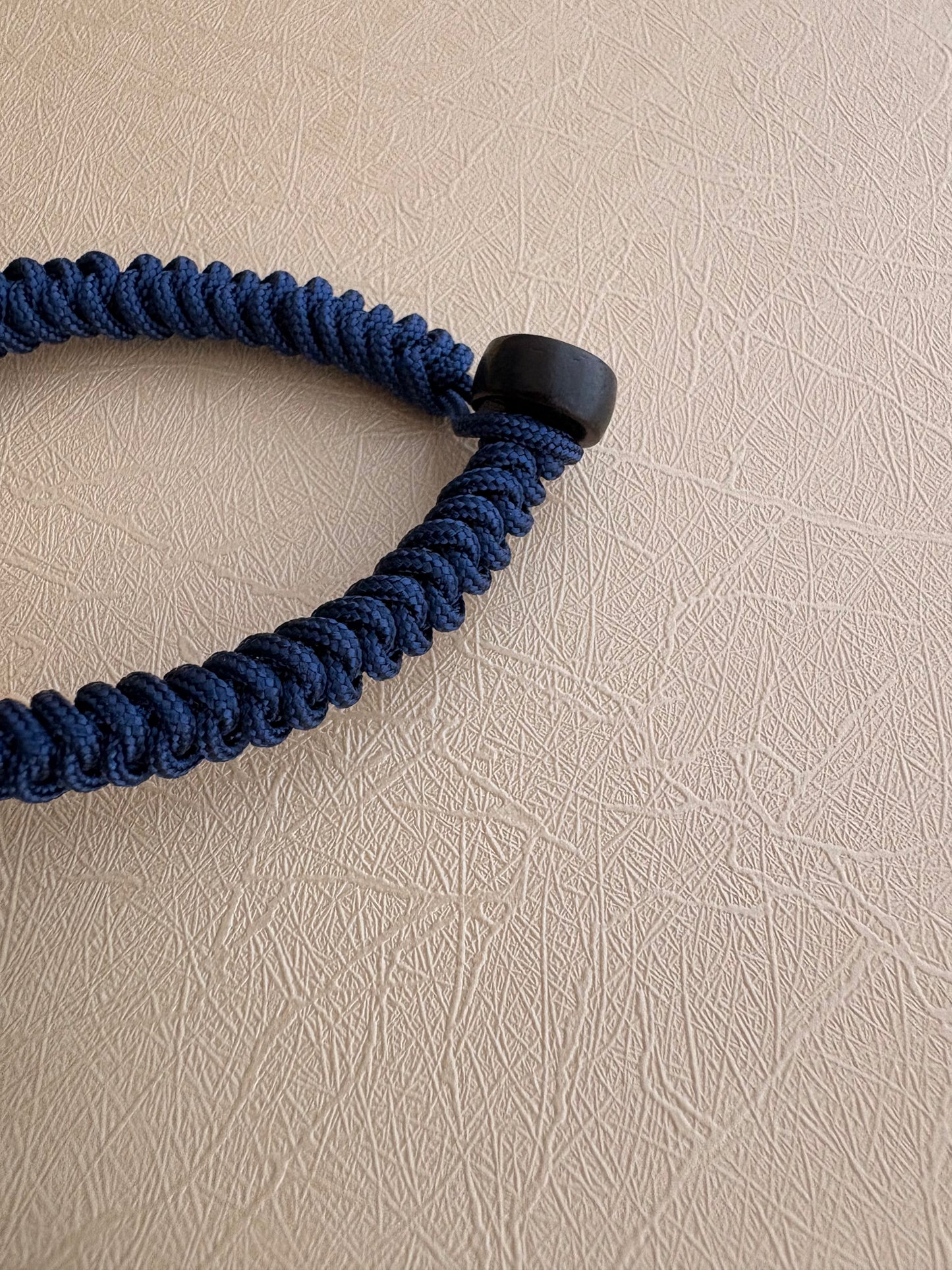 Damaru Charm with Mahakala Thangka in deep Tibetan Blue