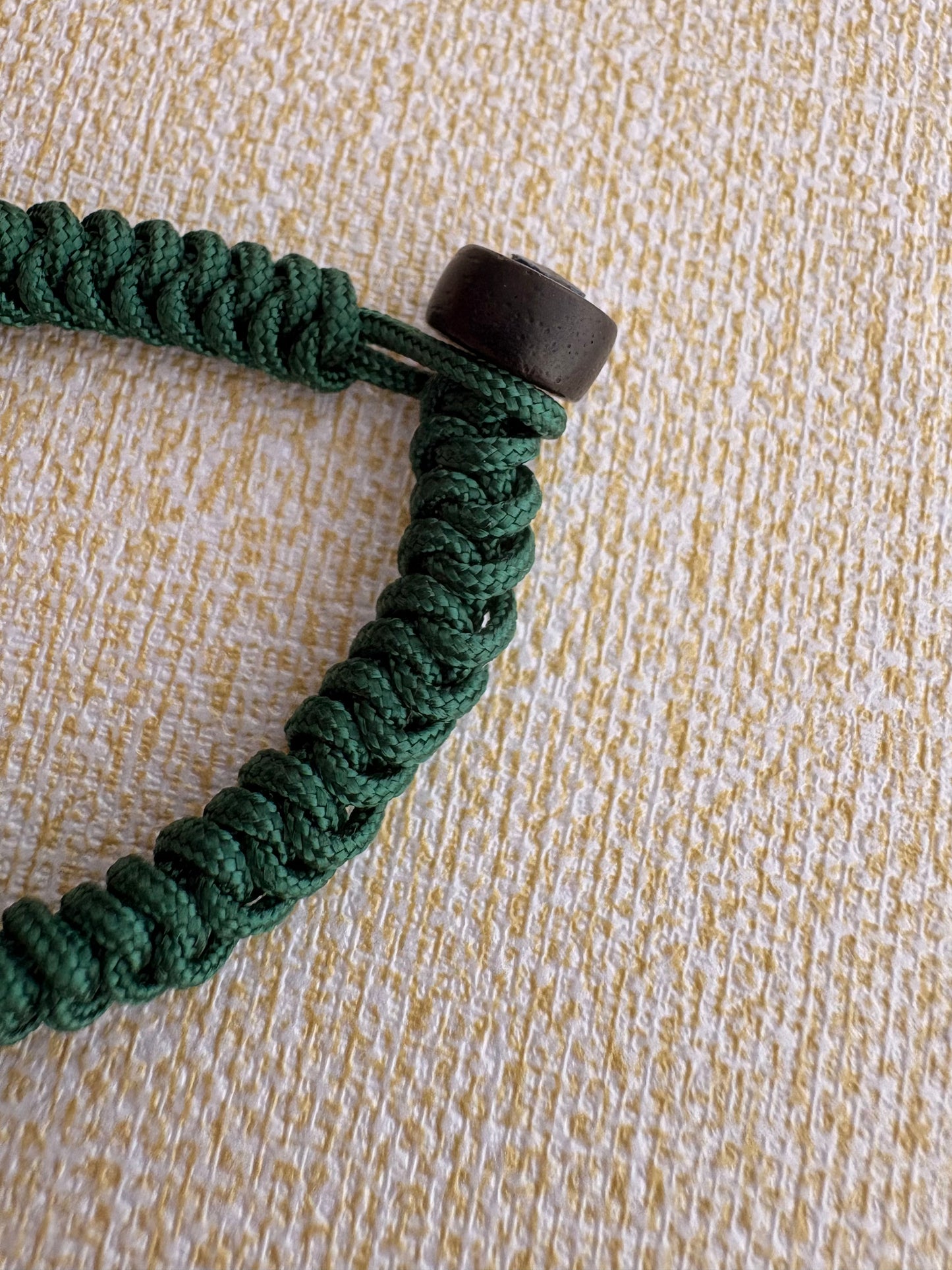 Damaru Charm with Mahakala Thangka in Tibetan Red