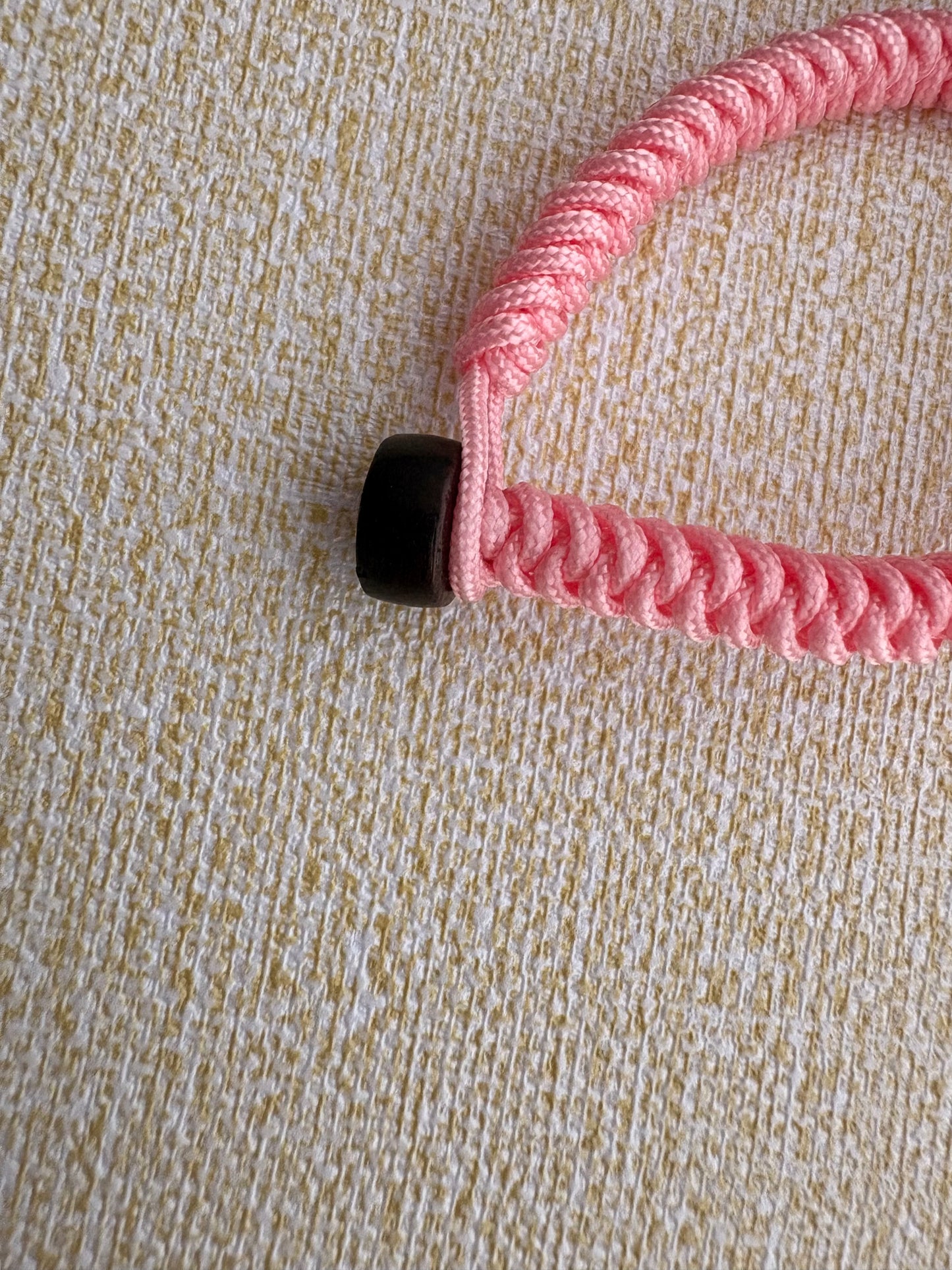 Damaru Charm with Zaki Lhamo Thangka in Tibetan Pink
